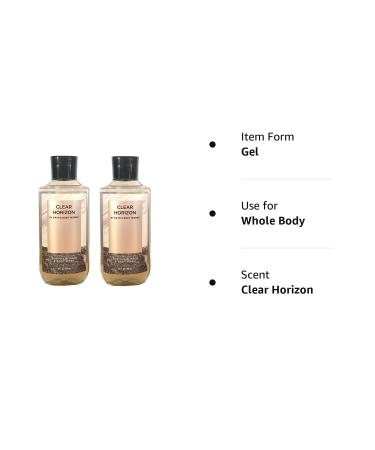 Bath and Body Works Men's 3-in-1 Wash Value Pack - Clear Horizon Scent, 10 Fl Oz x 2 - Buy Online on GoSupps.com