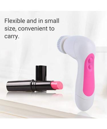 Pink Facial Cleansing Brush for Women Multifunctional Electric Skin Care Tool for Pore Cleaning - Buy Online on GoSupps.com