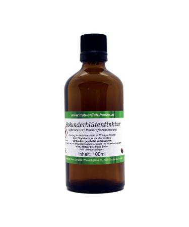 Elderflower tincture - Elderflower extract 100ml 100 ml (1 pack)