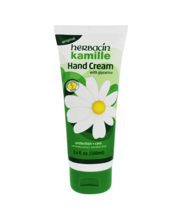 Herbacin Kamille Hand Cream 3.4 Fl Oz (Pack of 3) Original