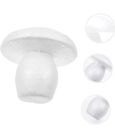 Lurrose 5pcs Foam Solid Mushroom Christmas Tree Ornaments Polystyrene Shapes Plant Foam Model for DIY Fruit - Buy Online on GoSupps.com