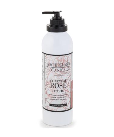 Archipelago Botanicals Charcoal Rose Lotion | Hydrating Daily Body Lotion for Soft  Smooth Skin | Free From Parabens  Phthalates and GMOs (18 oz) - Buy Online on GoSupps.com
