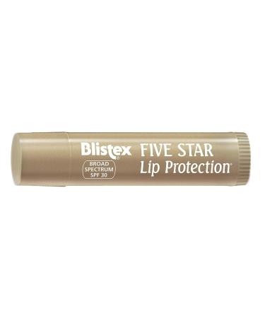 Blistex Five Star Lip Protection Lip Protectant/Sunscreen SPF 30 0.15 OZ - Pack of 3 | Buy More, Save More! - Buy Online on GoSupps.com