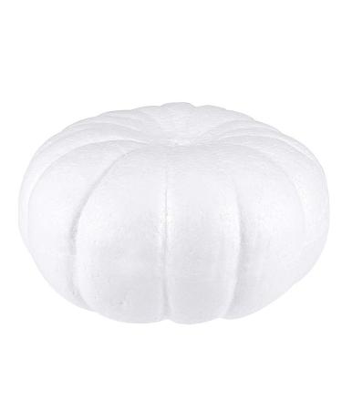 COHEALI 1 Set 2pcs Pumpkin Thanksgiving Polystyrene Halloween Mold Crafts Mini Child White 20X20X10CM