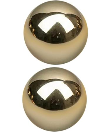 Healvian 6 StK Brass Massage Balls - Gymnastics & Exercise Relaxation | Optimal Health & Wellness - Buy Online on GoSupps.com