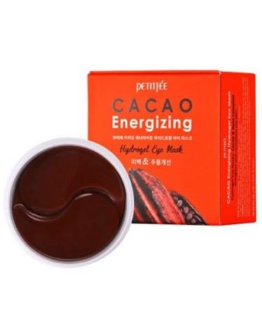 Petitfee Cacao Energizing Hydrogel Eye Mask 60 Sheets 84g