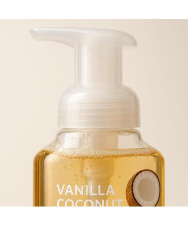 Foaming Hand Soap with Vanilla Coconut Aroma Lightweight Lather for Everyday Use Simple Pump Bottle Design 11 fl oz Size for Home or Office Sinks Hand Wash - Buy Online on GoSupps.com