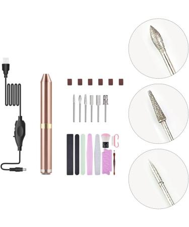 FRCOLOR 1 Set Nail Polisher Power Tools Kit De Manicura Nail Tools Professional Pedicure Tools Electric Manicure Kit Professional Nail Polishing Heads Bits Nail Beauty Tool Manicure Tool - Buy Online on GoSupps.com