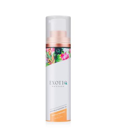 Exotiq Kissable Massage Oil - Vanilla Caramel - 100ml