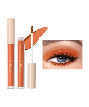 ONarisae Eyeshadow liquid Matte Long Lasting High-pigmented Eye shadow Gel Eye Makeup (Matte Orange