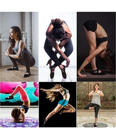 Buy Alitopo Slip-Resistant Yoga Socks for Women | Non-Slip Pilates & Ballet Socks | 2 Pairs in Blue & Red | Size 35-42 | Perfect for Barre Classes - Buy Online on GoSupps.com