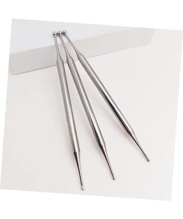 Premium Minkissy Stainless Steel Ear Cleaner & Hand Massage Device | Reflex Zone & Face Massage Tool for Daily Acupuncture & Relaxation - Buy Online on GoSupps.com