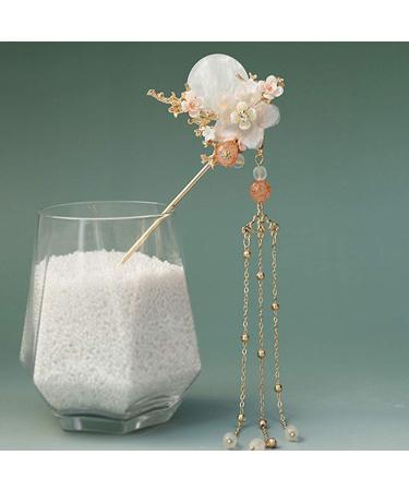 Houchu Chinese Hair Sticks & Earrings Set - Handmade Vintage Hanfu Hair Accessories - Buy Online on GoSupps.com