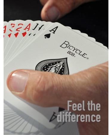 Bicycle Standard Jumbo Playing Cards - 4 Pack for Poker, Rummy, Euchre, Pinochle | High-Quality Card Games Deck - Buy Online on GoSupps.com
