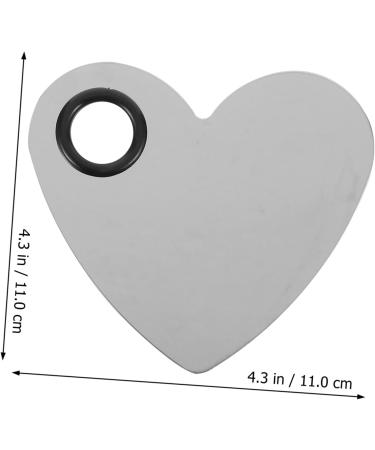 FRCOLOR Metal Makeup Tray Set - 3 Metal Palettes for Nail Art & Watercolor - Stainless Steel Cosmetic Mixing Plates - Buy Online on GoSupps.com