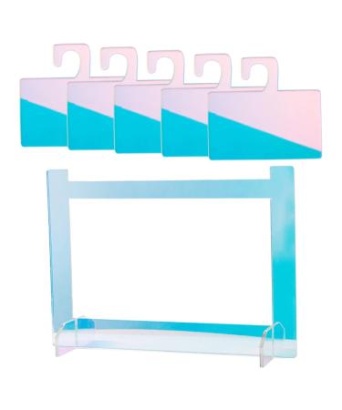 Mikinona 1 Set Nail Display Board Durable Nail Tips Holder False Nail Display Stand Decorative Nail Art Tip Boards Reusable False Nail Tips Holder Acrylic Nail Tips Display Nail Tips Stand