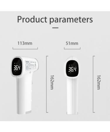 Buy CONTEC TP500 Smart Sensor Infrared Thermometer - Touchless LED Display Accurate Medical Temperature Gun for Babies Adults & Kids - One-Year Warranty - Buy Online on GoSupps.com