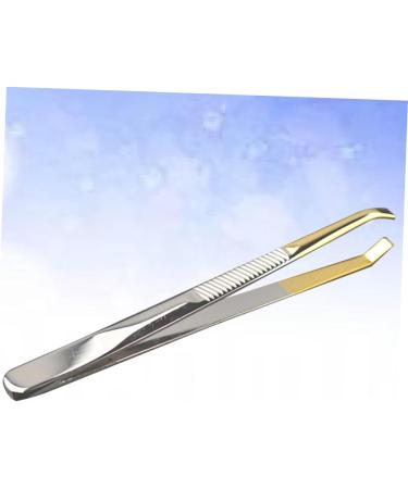 Beavorty Nose Hair Plucker Hair Removal Tool Slanted Tip Tweezers Clip Metal Handle Tweezer Hair Plucking Scissor Facial Hair Remover Hair Removal Tweezer Eyebrow Shaper Oblique tip Make up XXS Picture 1 - Buy Online on GoSupps.com