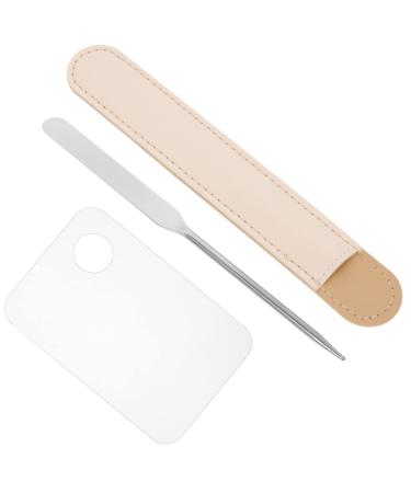 Mikinona Makeup Mixing Palette Mini Makeup Nail Art Supplies Sturdy Dimensional Retaining Salon Use At Home 175X15CM as shown