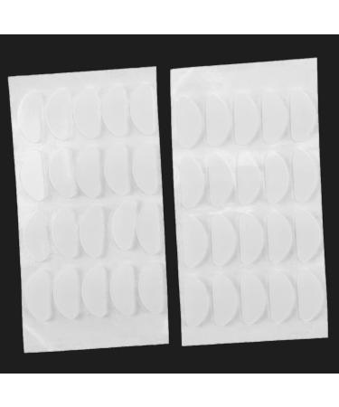 Daweglop 54 Pairs Silicone Eyeglass Nose Pads - Anti-Slip Transparent Pads for Glasses & Sunglasses (1.5 mm) - Buy Online on GoSupps.com