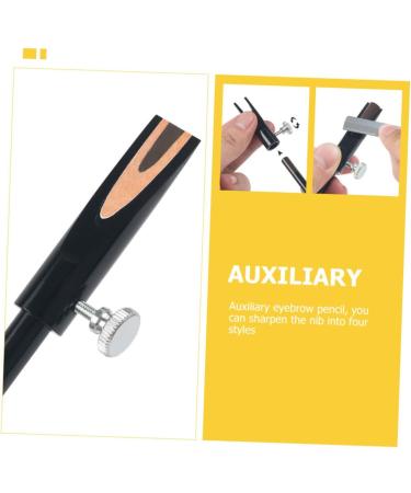 SOESFOUFU Pencil Sharpener Cylinder Sharpener Cosmetic Pencil Sharpen Tool Handheld Brow Pencil Sharpen Tool Cylindrical Metal Eyeliner Pencils Sharpener Eyebrow Sharpener Eyebrows Tool - Buy Online on GoSupps.com