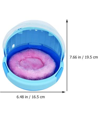 POPETPOP 2 Sets brooding bird warm nest hamster stuffed animals sightseeing pet parrot carrier cage Pet Cage outdoor bird carrying cage budgie small plastic hamster cage travel carry bag - Buy Online on GoSupps.com