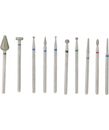 Different Gift Tungsten Steel Nail Drill Head Essential tools Easy to store Nail Grind Head Lightweight and portable Salon Shop for Home(F suit) - Buy Online on GoSupps.com