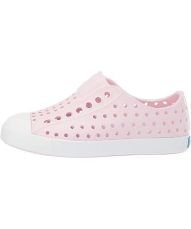 Native Shoes Unisex Kids Jefferson Waterproof Shoes - 19 EU Milk Pink Shell White | International Shipping Available - Buy Online on GoSupps.com