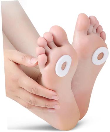 CLISPEED 4 Sheets Corn Stickers Protective Feet Patch Soft Foam Cushions Heel Grips Liner Insert Corn Protectors Corn Pads Callus Removal Tools Heel Pad Pain White Foot Patch Care Felt - Buy Online on GoSupps.com