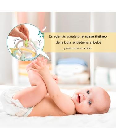 Colifree Teething Ring for Babies | Soft Easy Grip Rattle & Teething Toy Ideal for Comfort & Relief - Buy Online on GoSupps.com