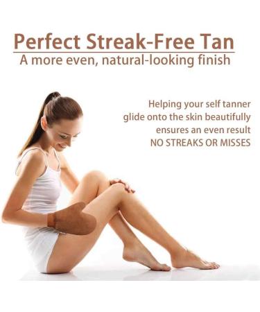 GAIYAH Self Tanning Mitt Applicator - Streak-free Fake Tan Mitt with Anti-slip Elastic Wrist for Seamless Application - Buy Online on GoSupps.com