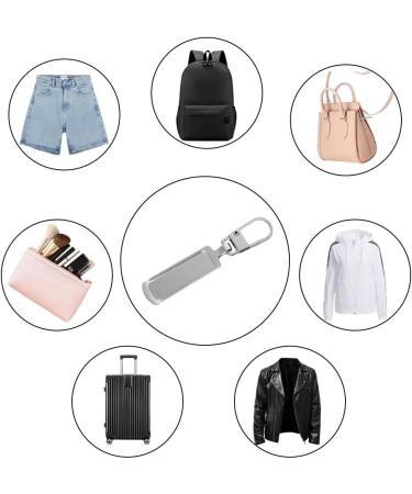 High-Quality Metal Zipper Pulls - 4PC Replacement Zipper Parts for Wallets Clothes Jeans & Luggage - Buy Online on GoSupps.com