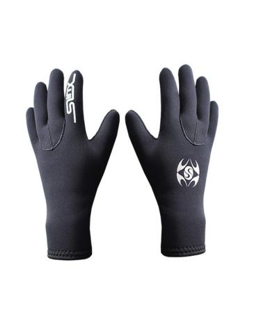 RZJZGZ Wetsuit Gloves 3mm Neoprene Gloves Thermal Anti-Slip Diving Gloves for Men Women Medium