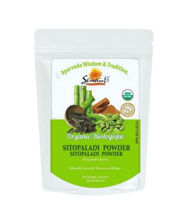 Sewanti Organic Sitopaladi Powder 100g/ NPN 80118254/ For Cough & Cold Indigestion