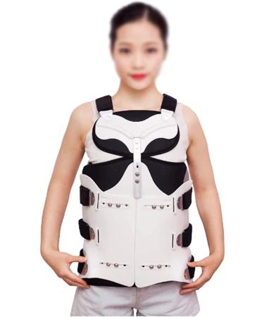 Esasam neck support collar lumbar orthesis brace |Breathable orthosis humpback support |To relieve neck and shoulder pain for friends of the family (Color: A)