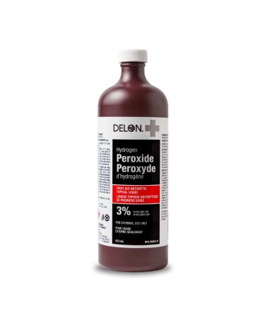 Hydrogen Peroxide 3% USP 1x473ml.