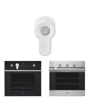Obstate door lock oven child safety oven door child locking child locking of the door lock oven fuse oven door backup child locking for kitchen baked doors 1 pc in white