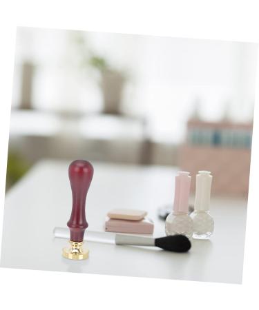 PLAFOPE 1pc Dispensing Plate Tool Coffee Tamper Stamper Makeup Gadgets Wooden Handle Coffee Beans Pack 1 count (Pack of 1) Brown - Buy Online on GoSupps.com