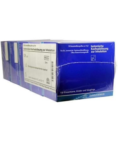 ISOTONIC saline solution for inhalation 100X5 ml