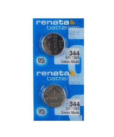 #344 Renata Watch Batteries 2Pcs