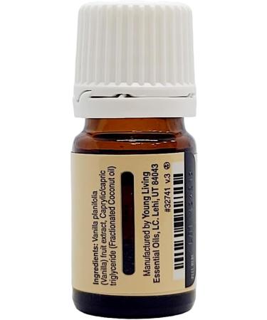 Young Living Vanilla Essential Oil 5ml | Warm Soothing Aroma | Aromatic Diffuser & Topical Use | Natural Sweet Scent with Fractioned Coconut Oil - Buy Online on GoSupps.com