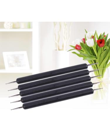 Milisten Nail Set Tool Manicure Tools 5pcs Stylus Tool Double-ended Lightweight Dot Painting Tool Nail Art Pen Nail Dotting Tool for Modeling Embossing Sculpting Clay Tool Manicure Tools - Buy Online on GoSupps.com