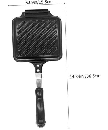 PRETYZOOM Sandwich Pan Square Pans for Baking Candy Stuffed Eggs Useful Sandwich Mold Kitchen Essentials Maker Flip Grill Pan Grill Cheese Toaster Pan Scraper Puddy Iron Steak Accessories - Buy Online on GoSupps.com