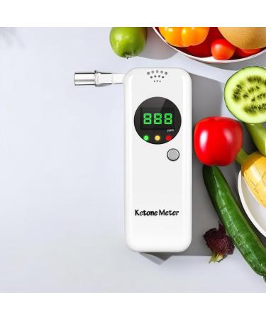 Ketone Testing Ketosis Breath Tests Keto Tester with Digital Color Coded Sensor for Health