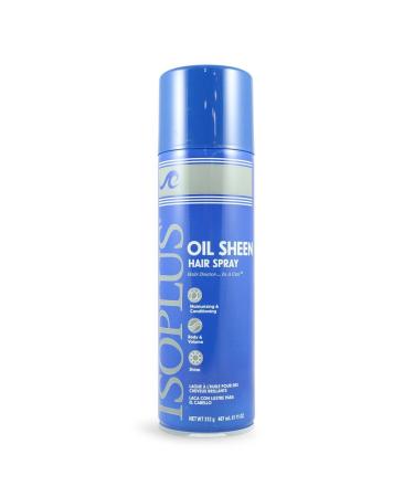 Isoplus Oil Sheen Hair Spray  11 Ounce