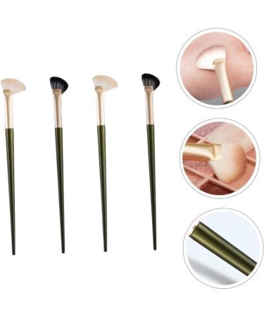 BELLIFFY 4pcs Nose Shadow Brush Concealer Brush under Eye Makeup Tool Makeup Accessory Flat Concealer Brush Nose Makeup Brush Nose Contour Brush Angled Makeup Brush Angled Eyeshadow Brush - Buy Online on GoSupps.com