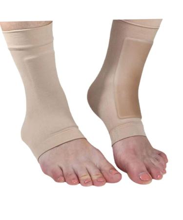 Healifty 2 Pairs Skate Ankle Sleeves - Ankle Support Brace & Tendon Support for Men & Women - Compression Foot Care Socks - Buy Online on GoSupps.com