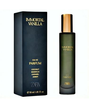 Zara Immortal Vanilla Perfume for Men Long-Lasting Elegant Fragrance Eau de Parfum 30ml (1.0 fl. oz)