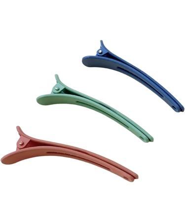 New 2025 Cs/Set Candy Colors Duckbill Clip Professional Hairdressing Salon Hairpins Plastic DIY Hair Care Hair Clamps Styling Tools Jewelry Fashion Accessories Creative Gift - Buy Online on GoSupps.com