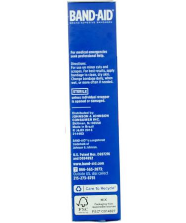 BAND-AID TRU-STAY Large Adhesive Bandages - 10 Count, 3 Count - Pack of 1 - Buy Online on GoSupps.com